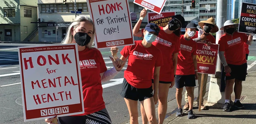 Kaiser strikers insist you should be able to get an appointment when